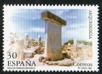 Sellos de Europa - Espa�a -  3395- Arqueología. Taula de Torralba d' en Salort, en la isla de Menorca.