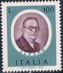 Sellos de Europa - Italia -  PERSONAJES ITALIANOS. FRANCO ALFANO. COMPOSITOR Y PIANISTA. Y&T Nº 1240