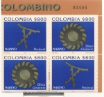 Sellos de America - Colombia -  Arte Precolombino