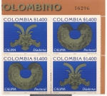 Stamps Colombia -  Arte Precolombino