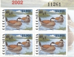 Stamps Colombia -  Pato Piquiazul