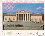 Sellos de Asia - Yemen -  Munich Olympic City 1972