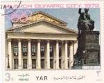 Stamps Yemen -  Munich Olympic City 1972