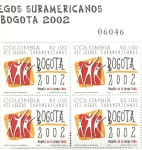 Stamps Colombia -  Septimos Juegos Suramericanos 