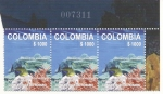 Stamps Colombia -  Corales Islas del Rosario