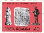 Stamps Romania -  Civilizacion románica