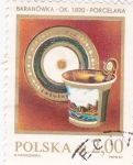 Sellos de Europa - Polonia -  porcelana