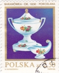 Sellos de Europa - Polonia -  porcelana
