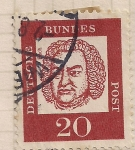 Stamps : Europe : Germany :  Bach