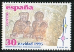 Stamps Spain -  3402- Navidad 95 .