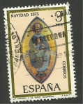 Stamps Spain -  Navidad 1975