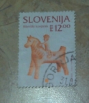 Stamps : Europe : Slovenia :  Tonpferdchen from ribnica