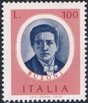 Stamps : Europe : Italy :  PERSONAJES ITALIANOS. FERRUCCIO BUSONI, COMPOSITOR Y PIANISTA. Y&T Nº 1241