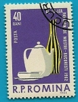 Sellos de Europa - Rumania -  Feria de muestras de Bucarest 1962