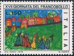 Stamps Italy -  DIA DEL SELLO 1975. DIBUJOS INFANTILES. Y&T Nº 1251