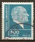 Stamps : Asia : Turkey :  Pesidente - Mustafa Kemal Atatürk