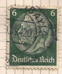 Stamps Germany -  Von Hindenburg