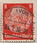 Stamps : Europe : Germany :  Von Hindenburg