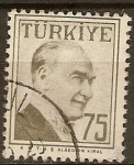 Sellos del Mundo : Asia : Turqu�a : Pesidente - Mustafa Kemal Atatürk