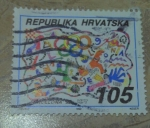 Stamps Croatia -  Barcelona 1992 