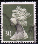 Stamps United Kingdom -  Isabel II