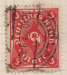 Stamps : Europe : Germany :  cuerno