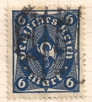Stamps Germany -  cuerno