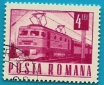 Stamps Romania -  Comunicaciones  y Transportes - Ferrocarril