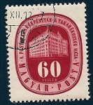 Stamps Hungary -  Central de Correos y Caja de ahorros de Budapest