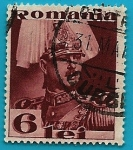 Sellos de Europa - Rumania -  Rey Carol II - con uniforme de caballería