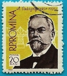 Stamps Romania -  Anghel Saligny - ingeniero