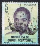 Sellos de Africa - Guinea Ecuatorial -  Scott  38  martires de la independencia (Obian Esono Nguema)