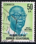 Sellos de Africa - Guinea Ecuatorial -  Scott  42  martires de la independencia (Hipolito Micha Eworo)