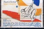 Stamps : Africa : Equatorial_Guinea :  Scott  170  Juegos olimpicos de barcelona (3)