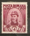 Stamps Romania -  CENTENARIO  DEL  REY  CAROL  I