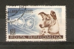 Stamps : Europe : Romania :  SPUTNIK  2  Y  LAIKA