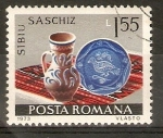 Stamps Romania -  JARRÒN  Y  PLATO