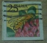 Stamps : America : United_States :  Honey bee