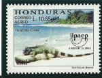 Stamps : America : Honduras :  Reserva de la Biosfera,islas del Cisne