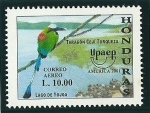 Stamps : America : Honduras :  Reserva de la Biosfera,lago Yojoa