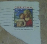 Stamps United States -  Navidad 1992