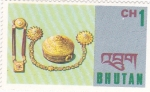 Stamps Bhutan -  artesanía
