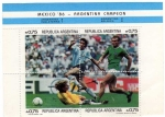 Stamps : America : Argentina :  argentina campeón 1986