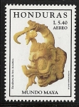 Stamps Honduras -  Sitio maya de Copán