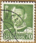 Stamps Denmark -  FREDERICK IX