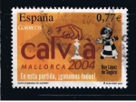 Stamps Spain -  Edifil  4070  XXXVI Olimpiada de Ajedrez. Calviá ¨2004.  