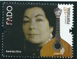 Sellos de Europa - Portugal -  El Fado,ilustres del fado(Herminia Silva)