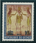 Sellos del Mundo : Africa : Guinea : Monumentos de Nubia (Egipto)