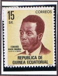 Stamps : Africa : Equatorial_Guinea :  Scott  39  martires de la independencia (Fernando Nvara Engonga)