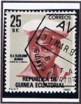 Stamps Equatorial Guinea -  Scott  40  martires de la independencia (Ela Edjodjono Mangue)